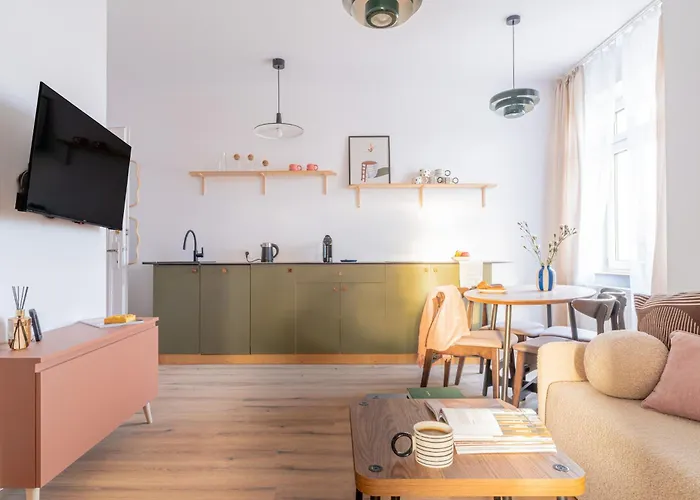 Amber Comfort Z Tarasem Apartment